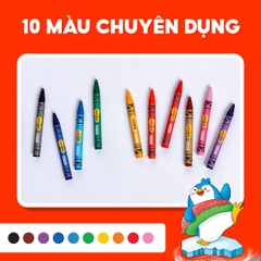 Sáp màu Thiên Long CR-C015 10 màu (10/300)
