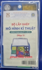 Bộ lắp ghép mô hình kĩ thuật dùng chung cho học sinh lớp 4, lớp 5 (hộp 1) STB
