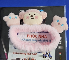 Bờm cài tóc, băng đô Mix mẫu - Bờm Băng đô rửa mặt dễ thương co giãn tốt hình thù ngộ nghĩnh cài tóc skincare