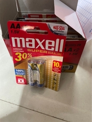 Pin Maxell Alkaline AA high power LR6 1.5V (4 viên/ vỉ)