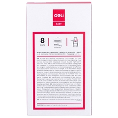 Dấu số nhảy tự động 8 số cao 5mm Deli 7508