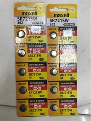 Pin Maxell SR721SW 362 1.55V (5 viên/ vỉ)