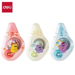 Bộ 3 Bút xóa kéo Deli PupuBaby H374 5mmx5m (12)
