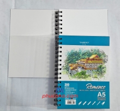 Sổ vẽ lò xo Romance 20 tờ, 200gsm (Taiwan) A4 TMG-8356/ A5 TMG-8355/ A6 TMG-8354/ A3 TMG-8358