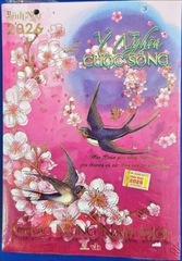 Lịch bloc siêu đại 2026 Bính Ngọ khổ 20x30cm