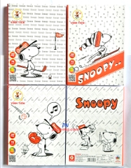 Tập HS Vĩnh Tiến Vibook Snoopy 200 trang 70gsm A5 4 ô ly (5/50)