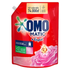 Nước giặt OMO Tinh Dầu Thơm Hoa hồng Eduador 3.6kg (4 bịch/ thùng)