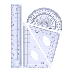 Bộ dụng cụ HS 6 món Hộp nhựa Deli 9609