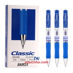 Bút gel bấm Baoke A35 classic 0.5mm (12)