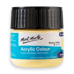 Màu nước acrylic 100ml Mont Marte - Màu Hủ Acrylic màu classic/ màu nhũ ánh kim/ màu phản quang