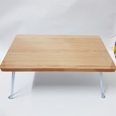 Bàn xếp vân gỗ chân ống (thường) - Bàn học gấp gọn học sinh, sinh viên | 30cm x 50cm x 20cm / 39 cm x 60cm x 30cm / 50cm x 70cm x 30cm 