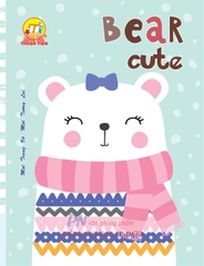 Tập HS Thuận Tiến Bear Cute 96 trang 95gsm 4 ôly học sinh A5 Tibook (10/120)