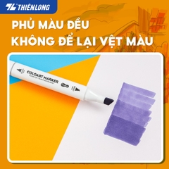 Bút lông màu mỹ thuật (lông dầu) Thiên Long Colokit AM-C002 art marker acrylic 2 đầu