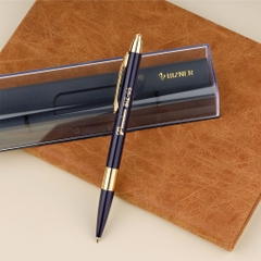 Bút bi Thiên Long Bizner BIZ-05 0.7mm, mực xanh hộp mica