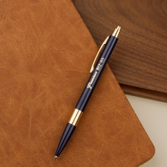 Bút bi Thiên Long Bizner BIZ-05 0.7mm, mực xanh hộp mica