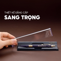 Bút bi Thiên Long Bizner BIZ-05 0.7mm, mực xanh hộp mica