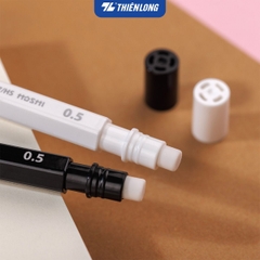 Bút chì bấm Thiên Long PC-037/HS HOSHI 0.5mm, thân lục giác (10) - Bút chì kim PC037