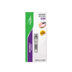 Bấm móng tay Kềm Nghĩa B.904 thép không gỉ lưỡi cong loại nhỏ (10)