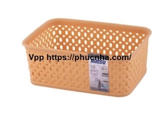 Rổ đan cao chữ nhật 1T4 20x14x7,5cm Duy Tân (40 cái/ kiện)