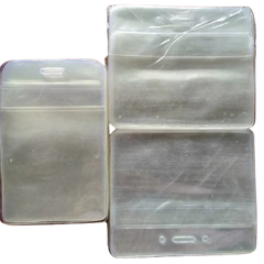 Bảng tên ngang / đứng dẻo mỏng 6.5x9cm
