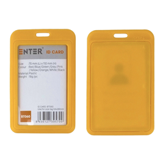Bảng tên nhựa cứng Enter BT060 54x86mm (10)