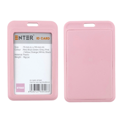 Bảng tên nhựa cứng Enter BT060 54x86mm (10)