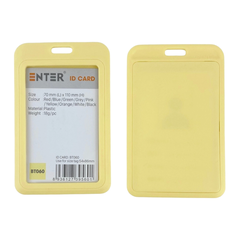 Bảng tên nhựa cứng Enter BT060 54x86mm (10)