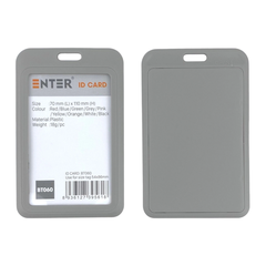 Bảng tên nhựa cứng Enter BT060 54x86mm (10)