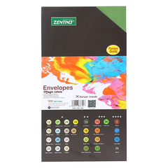 Bao thư giấy Grand Zentino TMG-8644 12x22cm 120gsm tem đen (10)