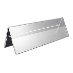 Kệ mica chức vụ mica 2 mặt A06 30x10cm