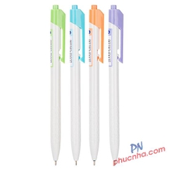 Bút bi dầu Deli Q03236 0.7mm (50) Mực xanh