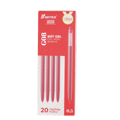 Bút gel Bitex G08 0.5mm (20)