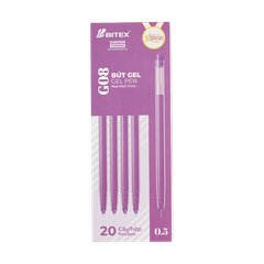Bút gel Bitex G08 0.5mm (20)