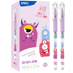 Bút gel Deli G101 0.5mm (12)