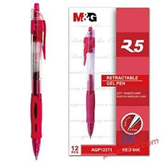 Bút gel M&G AGP12371 R5 bấm 0.7mm (12)