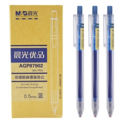 Bút gel M&G AGP87902 bấm 0.5mm (12)