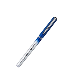 Bút gel ký Uniball UB-215 refillable micro Roller Ball Pen 0.5mm, xanh (12)