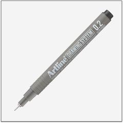 Bút vẽ kỹ thuật Artline mực đen (12)