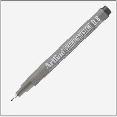 Bút vẽ kỹ thuật Artline mực đen (12)