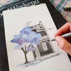 Bút vẽ kỹ thuật Artline mực đen (12)