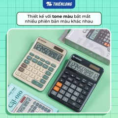 Máy tính Thiên Long Flexio CAL-010 12 số để bàn