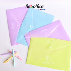 Bìa nút Thiên Long A4 màu Flexoffice Pazto FO-CBF009 màu ngẫu nhiên (10)