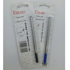 Ruột bút gel nắp Eras E132 0.7mm - Mực xanh (1 ruột/ vỉ giấy)