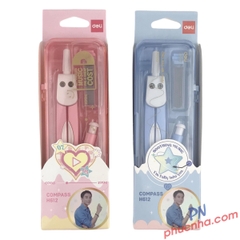 Compa kim loại chì kim Deli H612