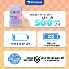 Máy tính Thiên Long Flexio Fx799VN bản mới nhất năm 2026 (bản mới bổ sung tính năng hình học không gian)