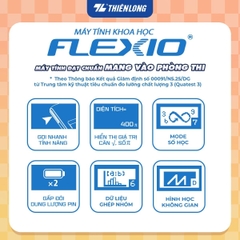 Máy tính Thiên Long Flexio Fx799VN bản mới nhất năm 2026 (bản mới bổ sung tính năng hình học không gian)