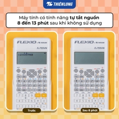 Máy tính Thiên Long Flexio Fx799VN bản mới nhất năm 2026 (bản mới bổ sung tính năng hình học không gian)