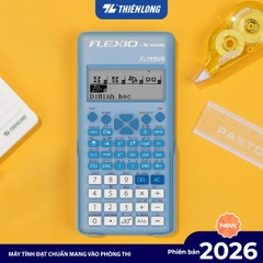 Máy tính Thiên Long Flexio Fx799VN bản mới nhất năm 2026 (bản mới bổ sung tính năng hình học không gian)