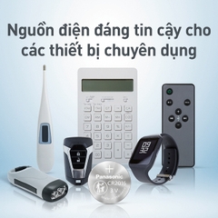 Pin CR2016 / CR2016E Panasonic 3V (5 viên/ vỉ) (10 vỉ/ hộp)