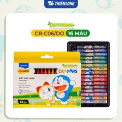 Sáp màu Thiên Long Colokit Doremon CRC04 10 màu, CRC05 16 màu, CRC06 24 màu